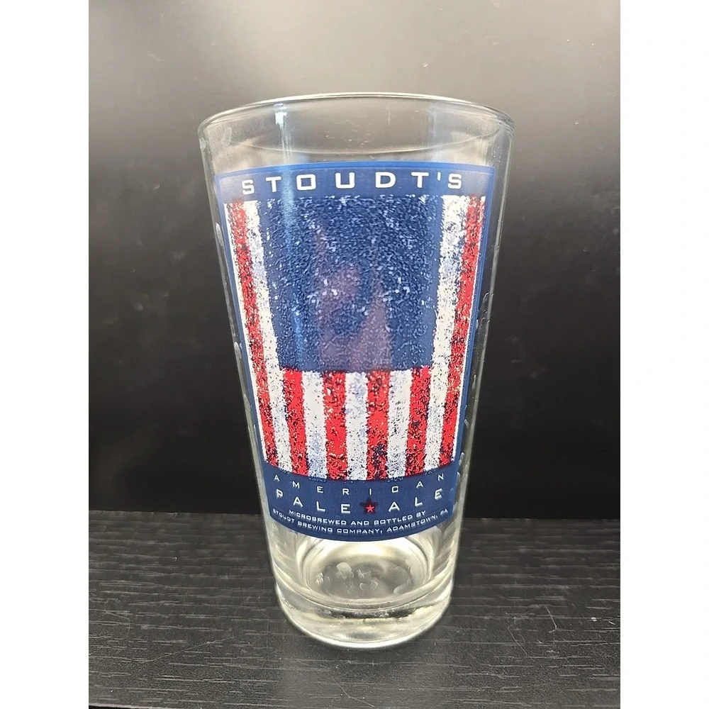 STOUDT'S AMERICAN PALE ALE PINT BEER GLASS